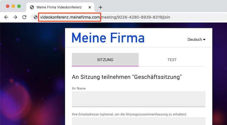 White-Label Custom Domain Screenshot