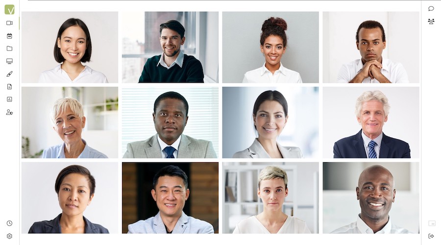 Presentation Room Light Mode Screenshot