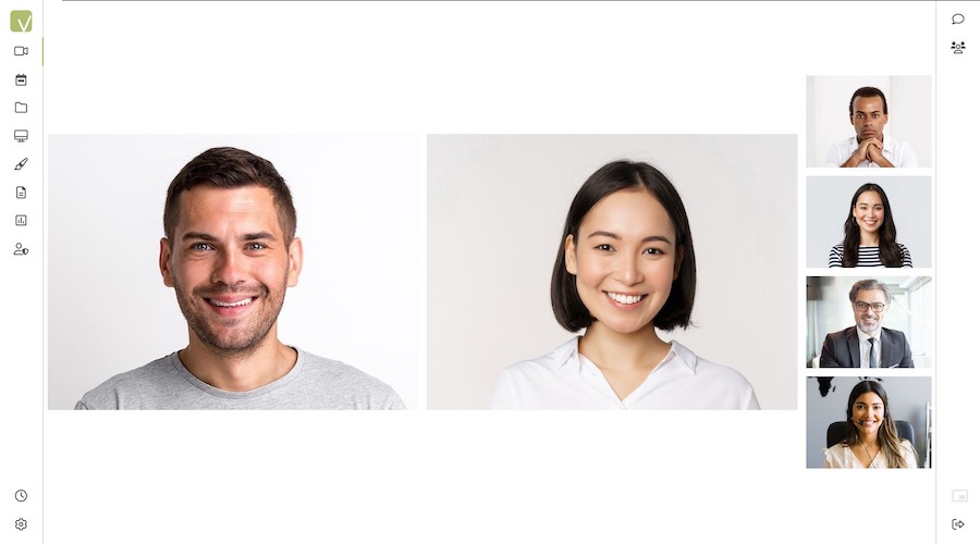 Dynamic Video Layout Screenshot